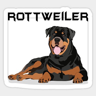 Rottweiler Sticker